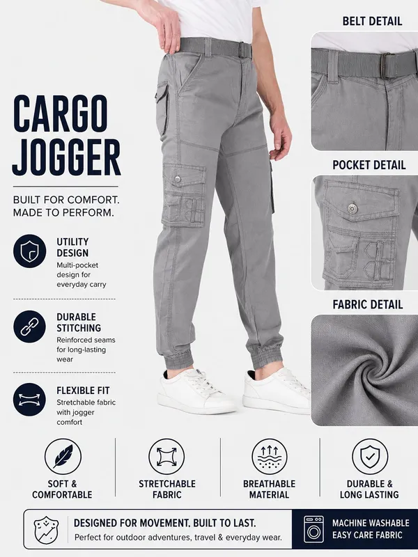 Urban_Legends_Men's_6_Pocket_Multi_Utility_Cargo_Pant_Stretch_Regular_Fit_Off_Off_White