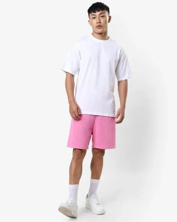 Urban_Legends_Men's_Stylish_Dropped_Shoulder_220_GSM_Oversized_Plain_Tee
