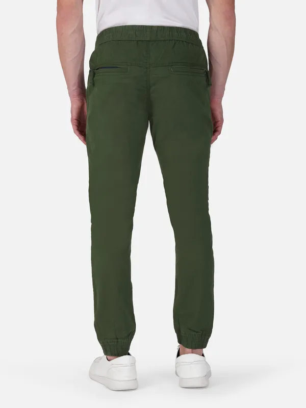 Urban_Legends_Men's_Tapered_Pant_Stretch_Elastic_Waist_Drawstring_Dark_Green