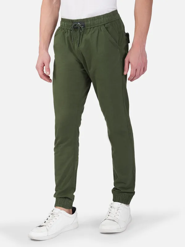 Urban_Legends_Men's_Tapered_Pant_Stretch_Elastic_Waist_Drawstring_Dark_Green