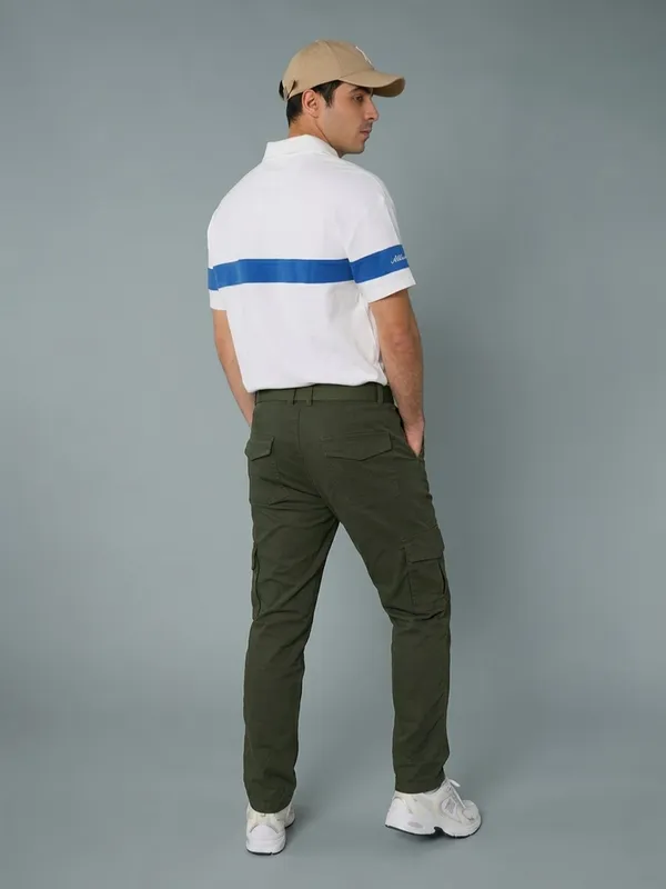 Urban_Legends_Men's_Cargo_Pant_Stretch_Comfort_Open_Bottom_Dark_Green
