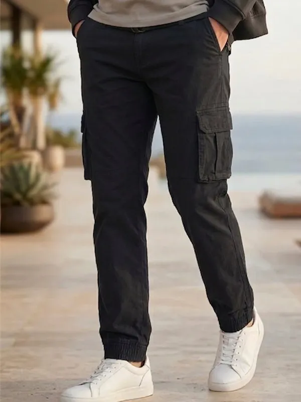 Urban_Legends_Men's_6_Pocket_Utility_Pocket_Cargo_Pant_Stretch_Regular_Fit_Black