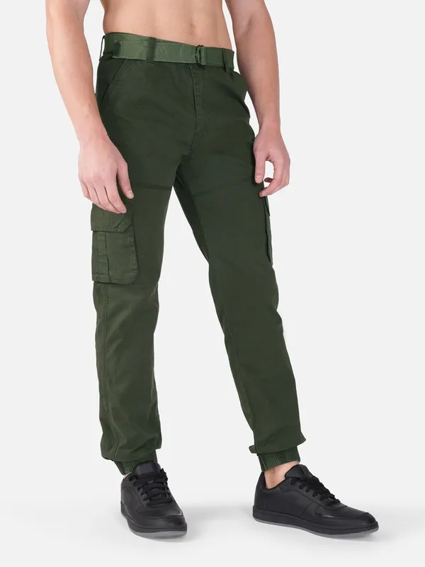 Urban_Legends_Men's_6_Pocket_Utility_Gear_Cargo_Pant_Stretch_Regular_Fit_Dark_Green