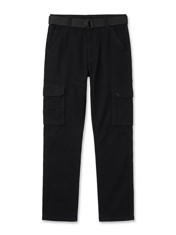 Urban_Legends_Men's_Utility_Cargo_Trouser_Fit_Open_Bottom_Black
