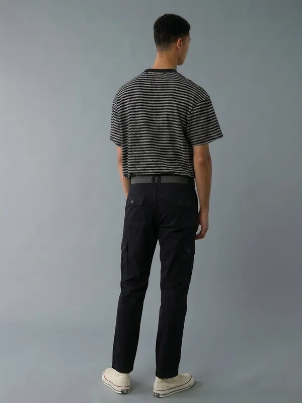 Urban_Legends_Men's_Utility_Cargo_Trouser_Fit_Open_Bottom_Black