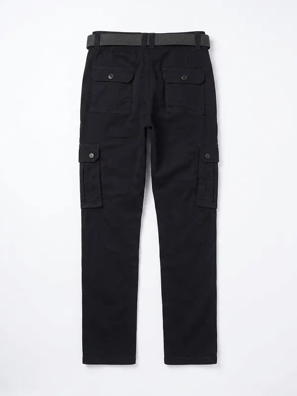 Urban_Legends_Men's_Utility_Cargo_Trouser_Fit_Open_Bottom_Black