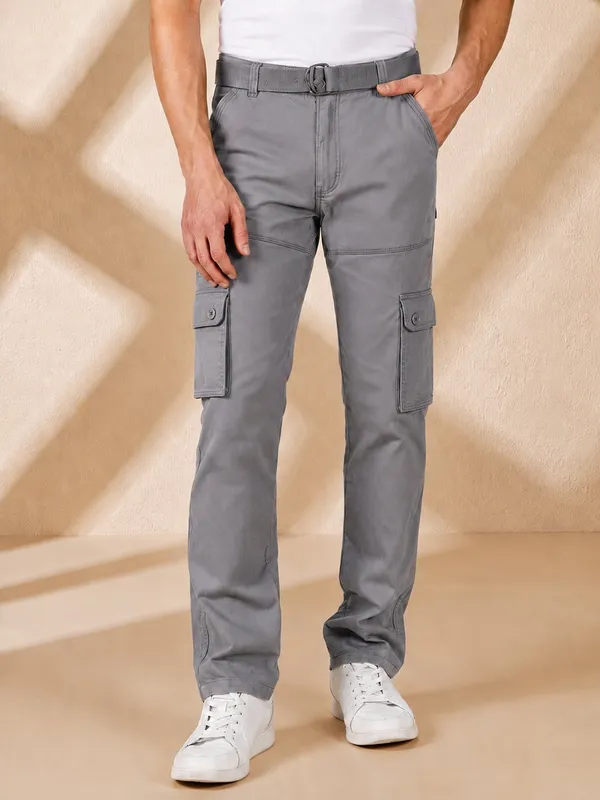 Urban_Legends_Men's_Utility_Pocket_Cargo_Trouser_Regular_Fit_Open_Bottom_Off_Off_White