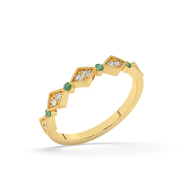Elegant_Emerald_And_Diamond_Yellow_Gold_Vermil_Stackable_Ring
