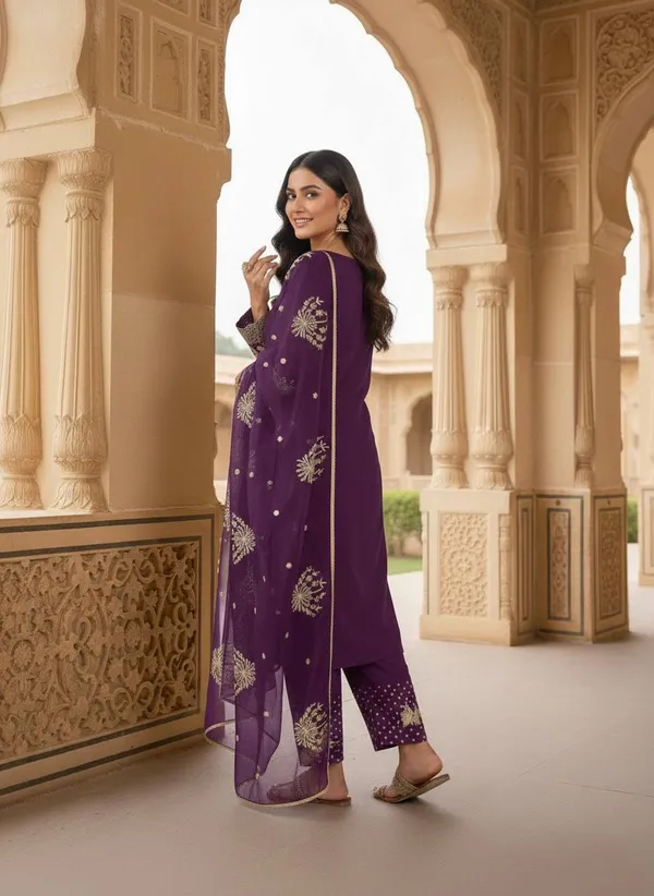 Maroon_Cotton_And_Natural_Crepe_Premium_Sharara_Set_For_Women