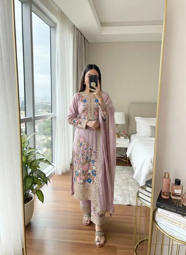 Pink_Cotton_And_Chinon_Silk_Premium_Sharara_Set_For_Women