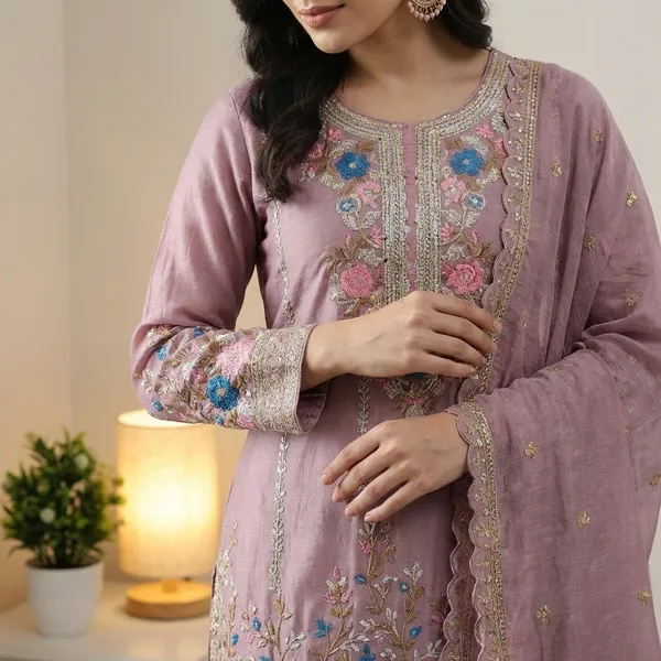 Pink_Cotton_And_Chinon_Silk_Premium_Sharara_Set_For_Women