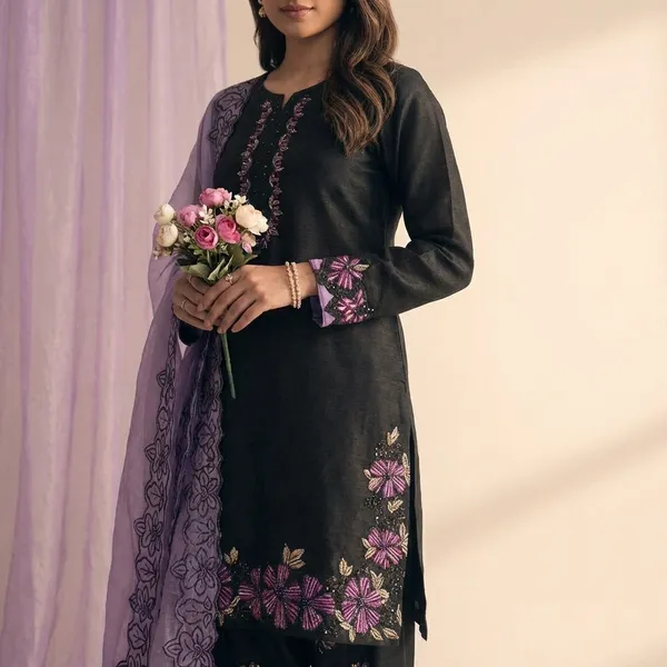 Purple_Roman_Glass_Silk_And_Cotton_Premium_Sharara_Set_For_Women