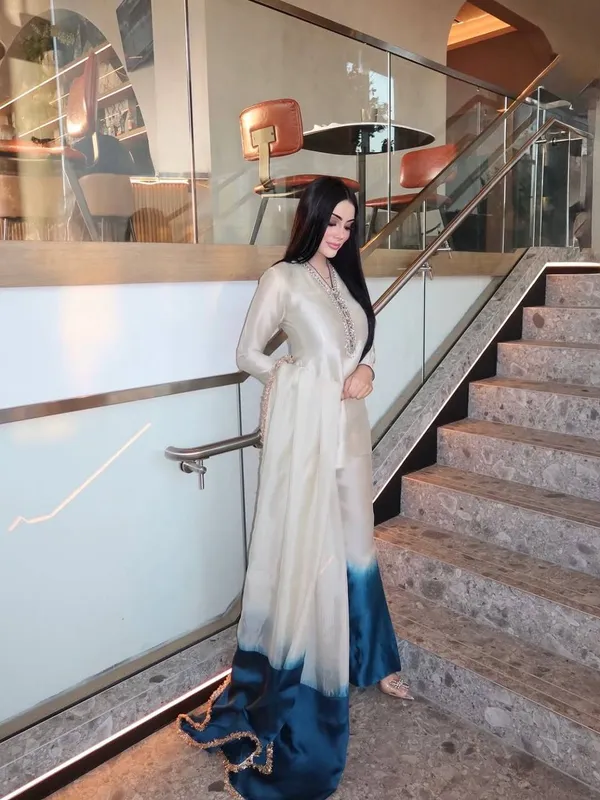 White_Roman_Glass_Silk_And_Cotton_Premium_Sharara_Set_For_Women