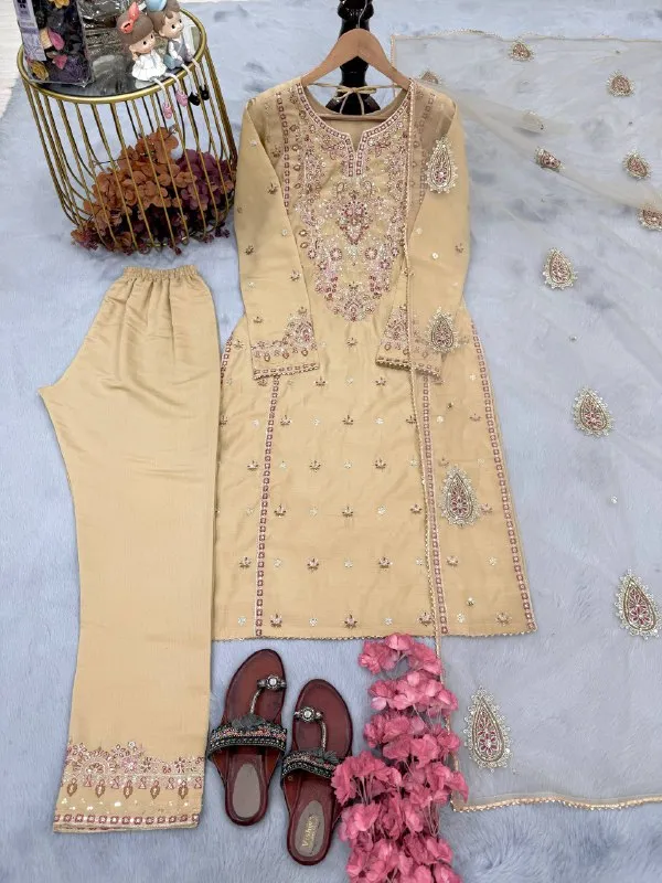 Yellow_Roman_Silk_And_Cotton_Premium_Sharara_Set_For_Women