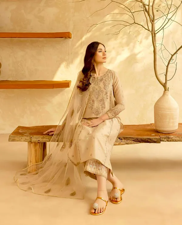 Yellow_Roman_Silk_And_Cotton_Premium_Sharara_Set_For_Women