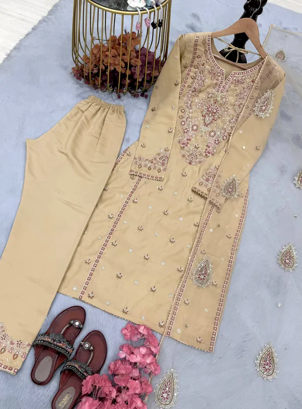 Yellow_Roman_Silk_And_Cotton_Premium_Sharara_Set_For_Women