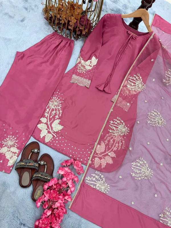 Pink_Cotton_And_Natural_Crepe_Premium_Sharara_Set_For_Women