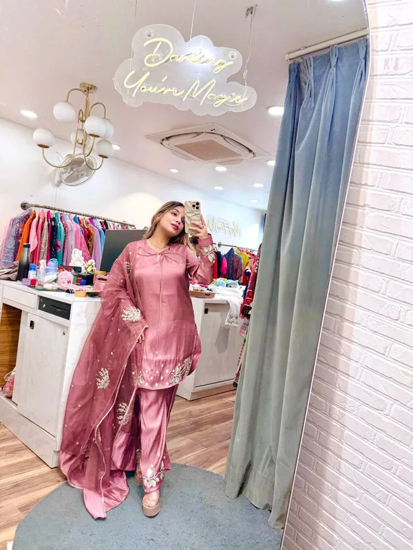 Pink_Cotton_And_Natural_Crepe_Premium_Sharara_Set_For_Women