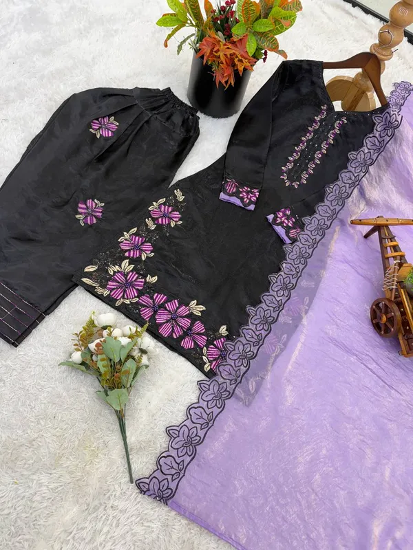 Purple_Roman_Glass_Silk_And_Cotton_Premium_Sharara_Set_For_Women
