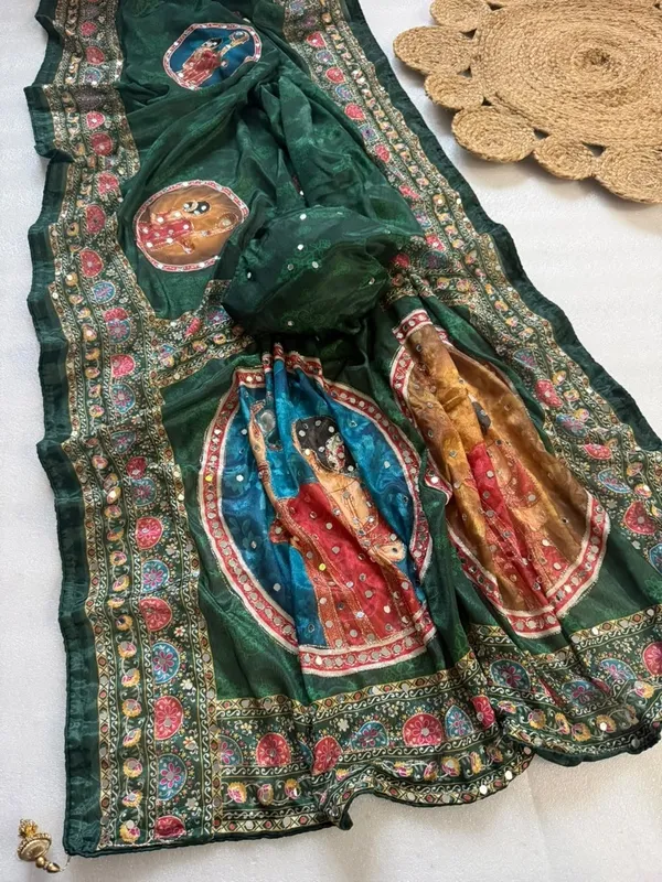 Apasara__Durga_Puja_Festival_green