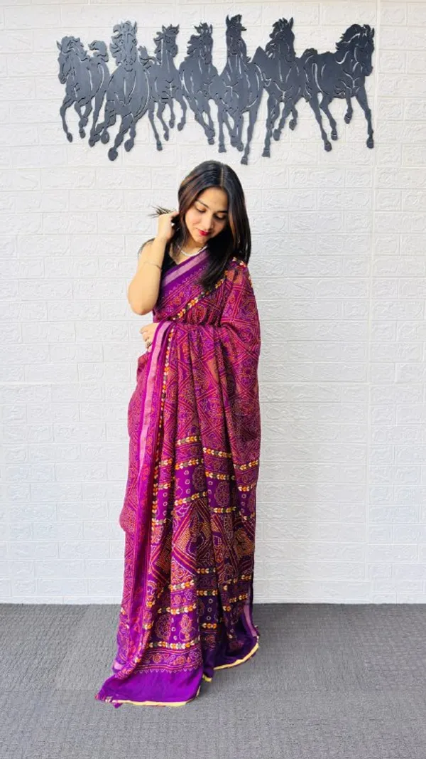 Wine_Cotton_Premium_Designer_Trend_Saree_For_Women_|_With_Blouse_Piece