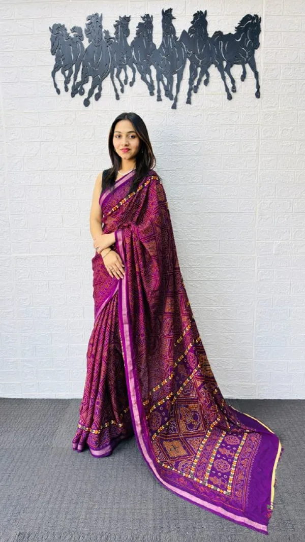 Wine_Cotton_Premium_Designer_Trend_Saree_For_Women_|_With_Blouse_Piece
