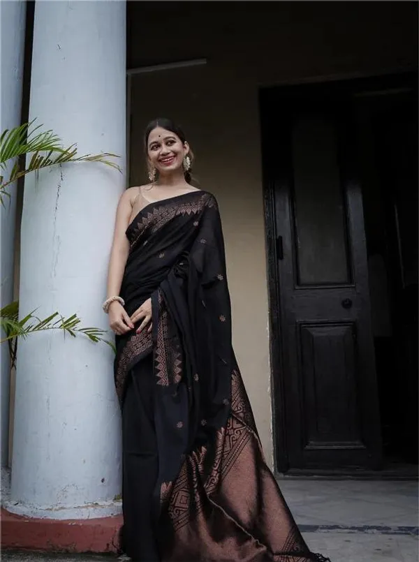 Apsara_Party_Glow_Saree_|_With_Blouse_Piece