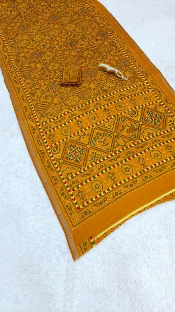 Yellow_Silk_Premium_Trendy_Silk_Saree_For_Women_|_With_Blouse_Piece