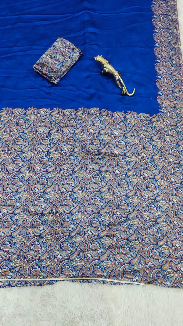 Blue_Cotton_Premium_Fancy_Occasion_Wear_Saree_For_Women_|_With_Blouse_Piece