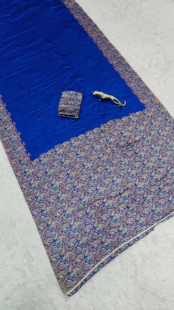 Blue_Cotton_Premium_Fancy_Occasion_Wear_Saree_For_Women_|_With_Blouse_Piece