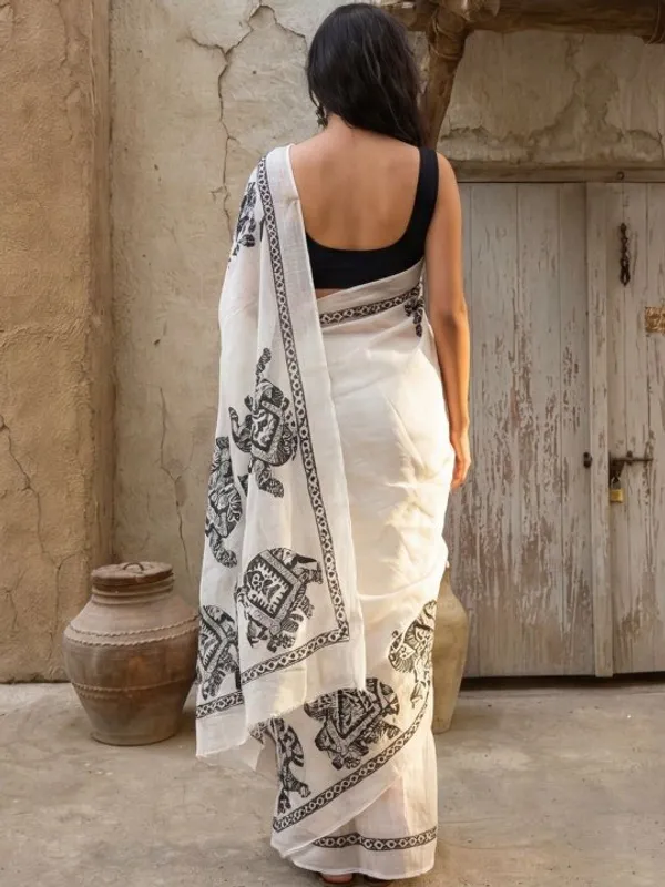 Linen_Graceful_Diva_Saree