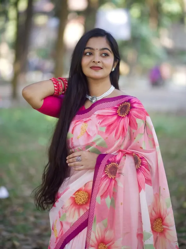 Linen_Premium_Collection_Saree