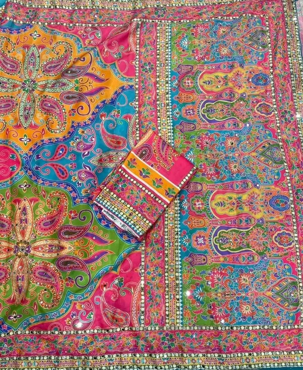 Royal_Peacock_Designer_Printed_Silk_Saree_with_Fancy_Border__Gold_Zari_work_and_Hand_real_mirror_and_diamond_work