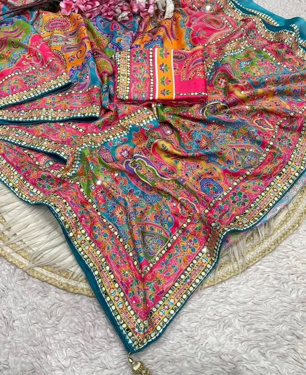 Royal_Peacock_Designer_Printed_Silk_Saree_with_Fancy_Border__Gold_Zari_work_and_Hand_real_mirror_and_diamond_work