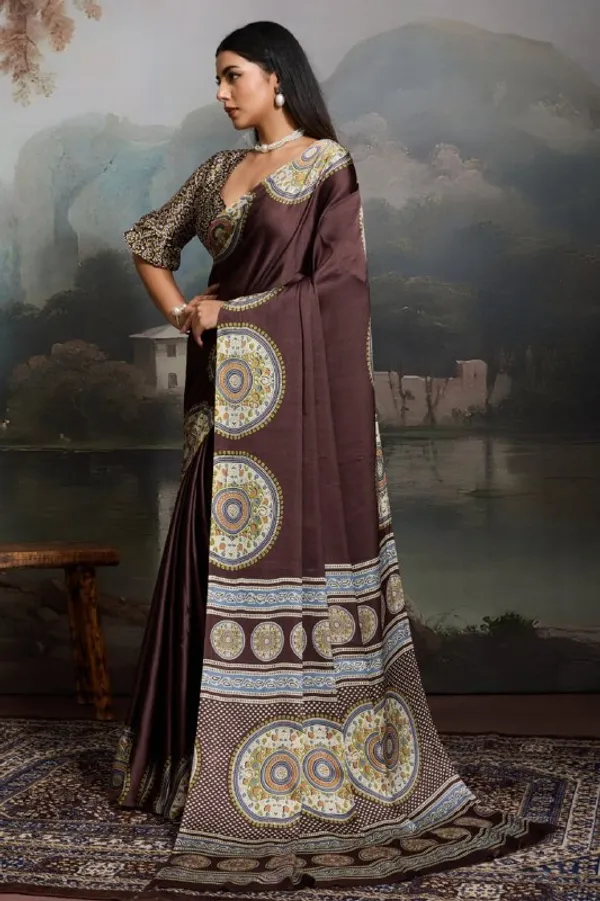 Coffee_Cotton_Premium_Soft_Lichi_Rich_Pallu_Saree_For_Women_|_With_Blouse_Piece