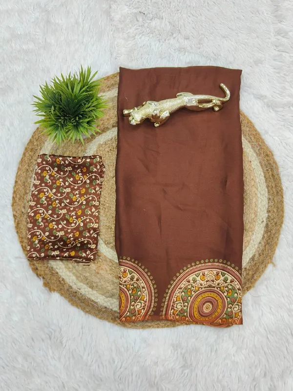 Coffee_Cotton_Premium_Soft_Lichi_Rich_Pallu_Saree_For_Women_|_With_Blouse_Piece