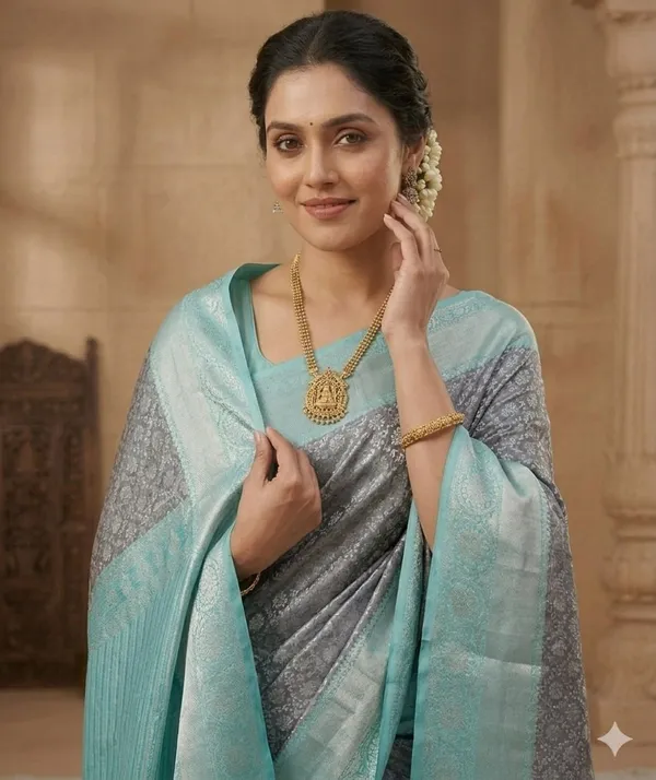 Traditional_Silk_Jacquard_Saree