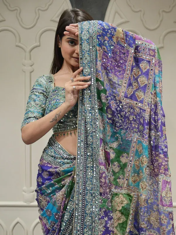 Royal_Peacock_Designer_Printed_Silk_Saree_with_Fancy_Border