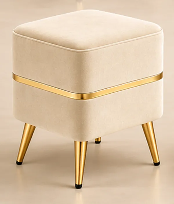 Cream_Square_Ottoman_Stool_�_Premium_Velvet_Fabric_with_Golden_Glassy_Metal_Legs_for_Living_Room_&_Home_D�cor