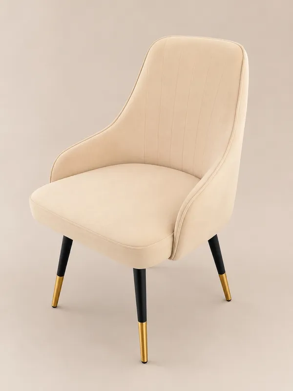 Elara_Ivory_Velvet_Accent_Chair_with_Golden_tip_Legs