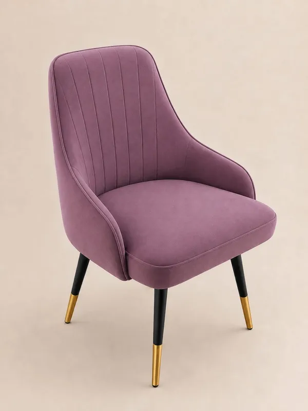 Pink_Queen_Velvet_Accent_Chair_with_Golden_tip_Legs