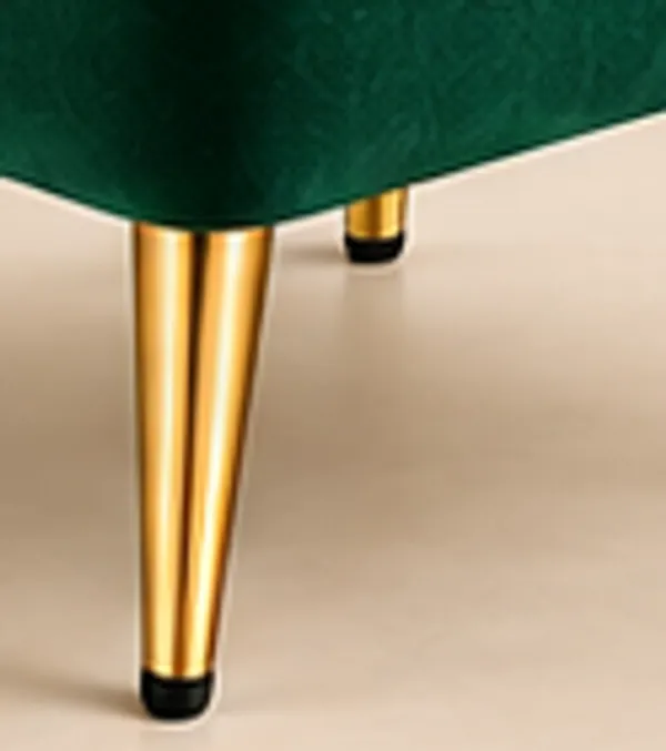 Bottle_Green_Square_Ottoman_Stool_�_Premium_Velvet_Fabric_with_Golden_Glassy_Metal_Legs_for_Entryway_&_Hallway