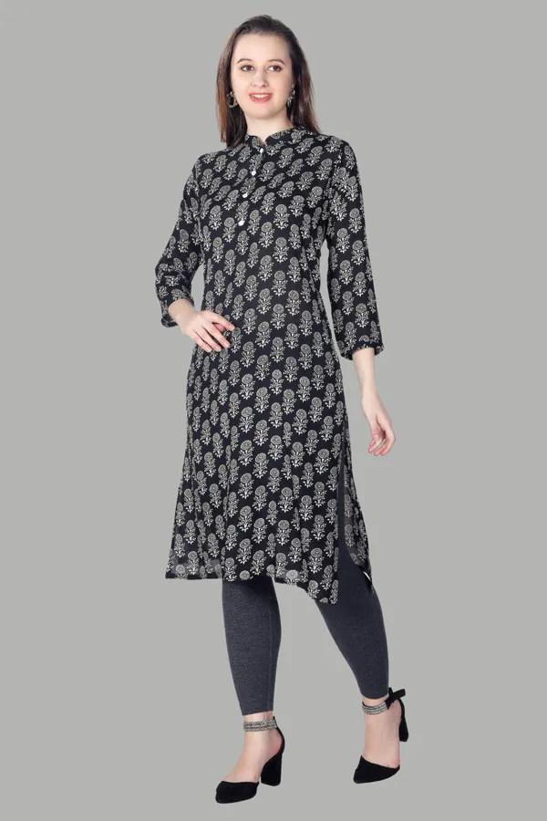 Black_Printed_Cotton_Kurti_For_Women