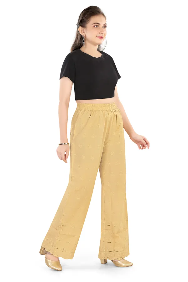 Beige_Schiffli_Embroidery_Cotton_Palazzo_Pants_For_Women