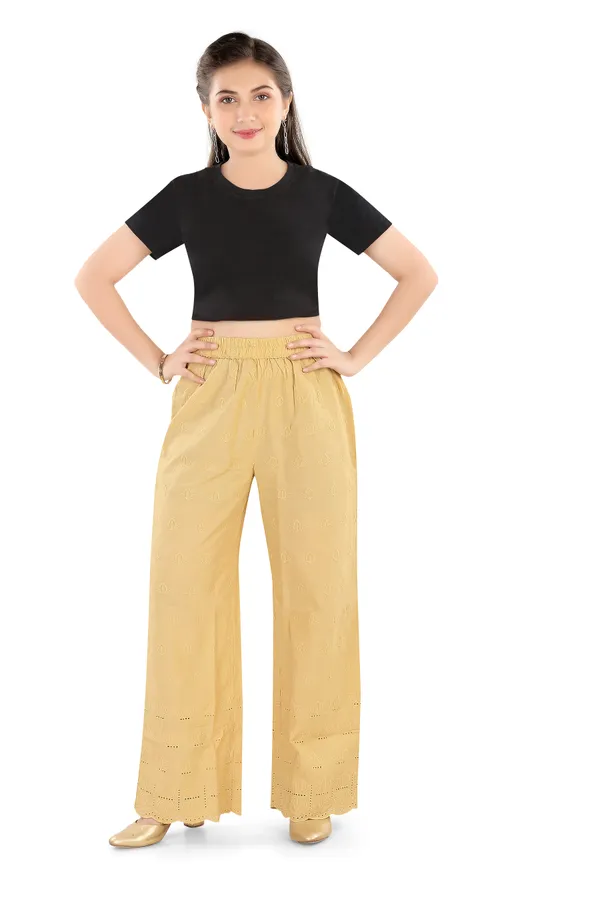 Beige_Schiffli_Embroidery_Cotton_Palazzo_Pants_For_Women