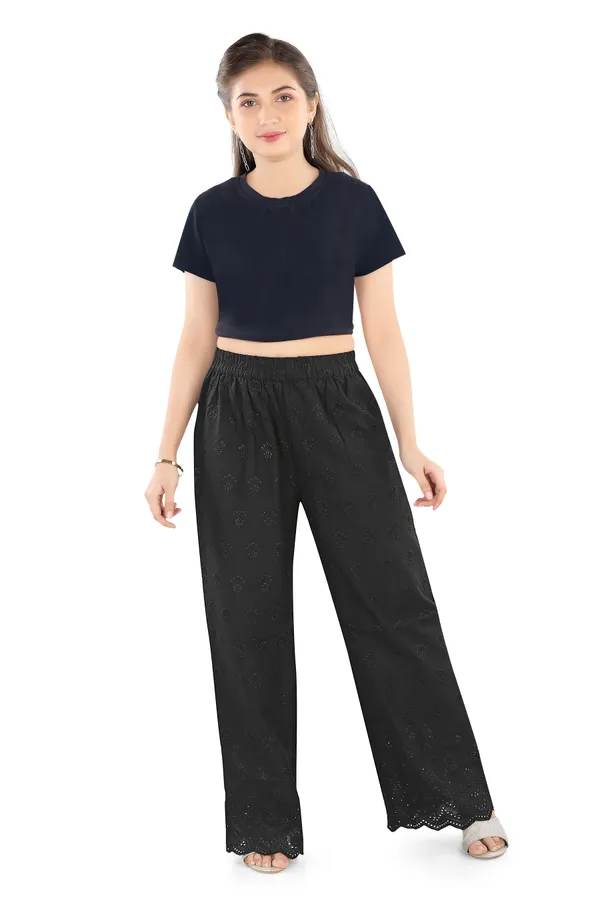 Black_Schiffli_Embroidery_Cotton_Palazzo_Pants_For_Women