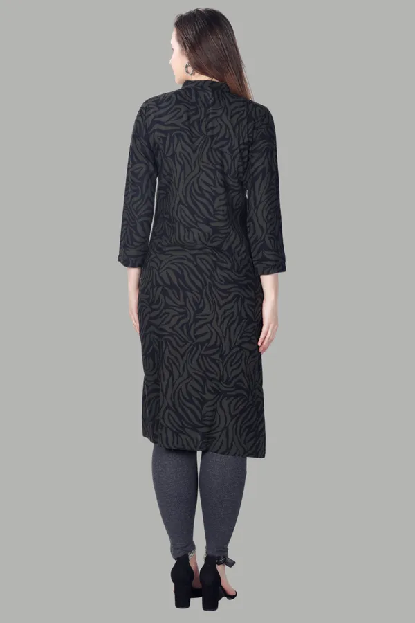 Black_Textured_Cotton_Kurti_For_Women