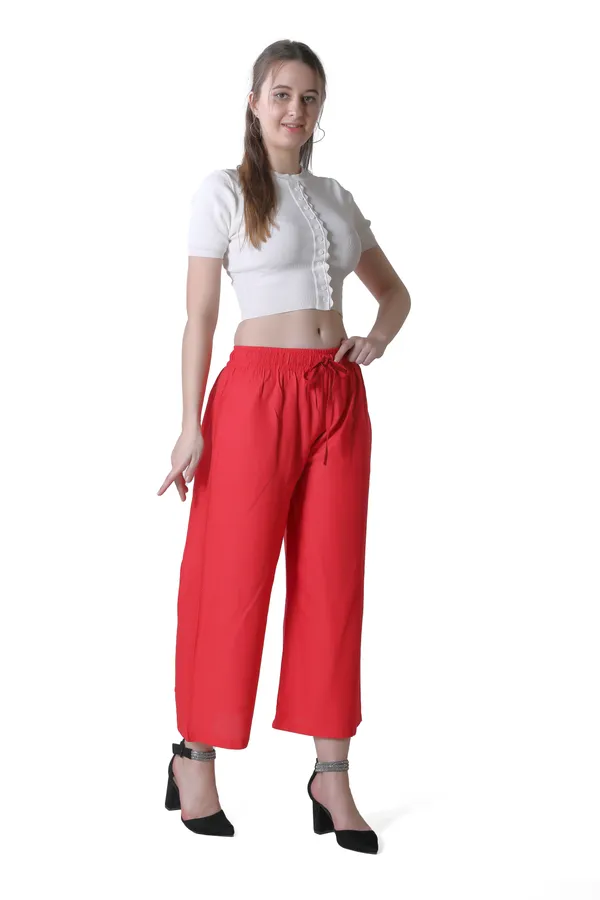 Red_Solid_Cotton_Palazzo_Pants_For_Women