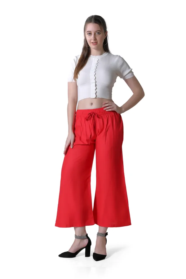 Red_Solid_Cotton_Palazzo_Pants_For_Women