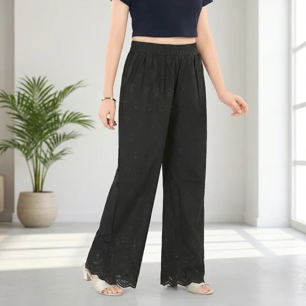 Black_Schiffli_Embroidery_Cotton_Palazzo_Pants_For_Women
